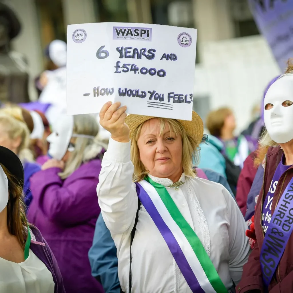 waspi women protest