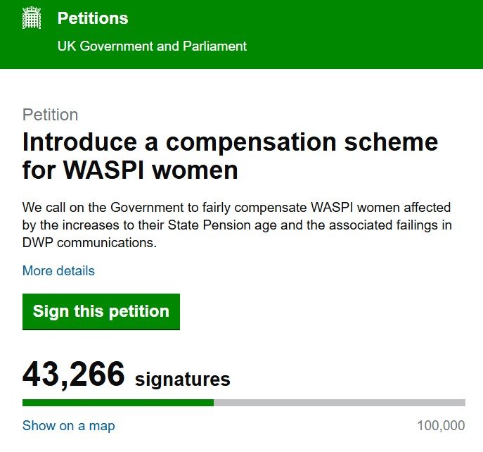 waspi petition